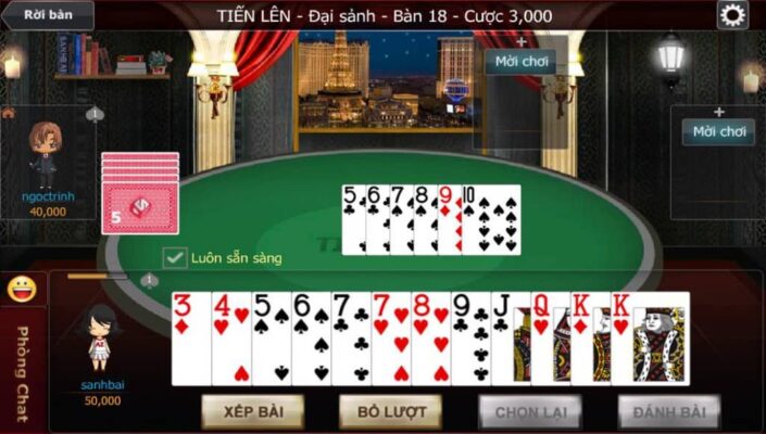Cách nhớ bài tiến lên nhanh nhất tại cổng game B52